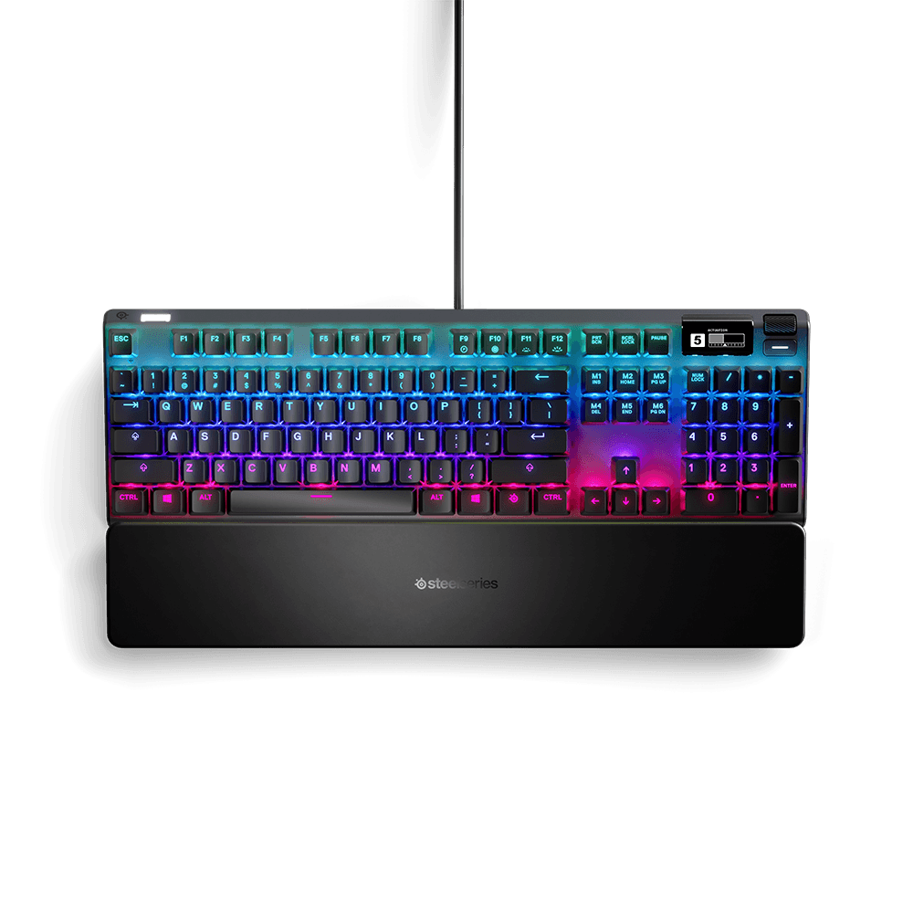 Teclado Mecânico Gamer Steelseries Apex PRO, RGB, Switch OmniPoint Teclado Mecânico Gamer Steelseries Apex PRO, RGB, Switch OmniPoint