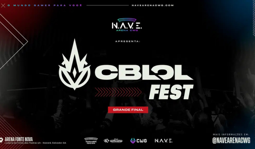 NAVE Arena CWG promove CBLOL Fest 2023