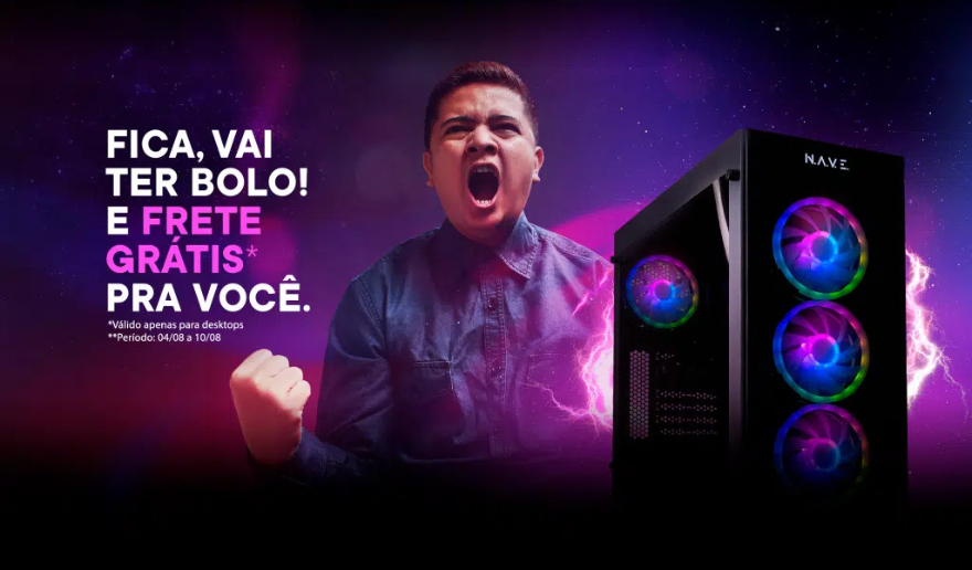 Benefício FRETE GRÁTIS NAVE para Desktops