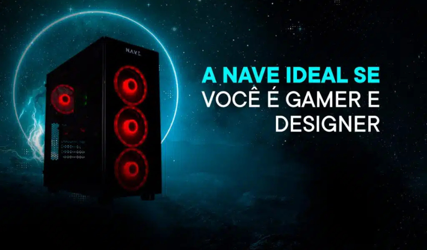 A NAVE ideal se você é gamer e designer