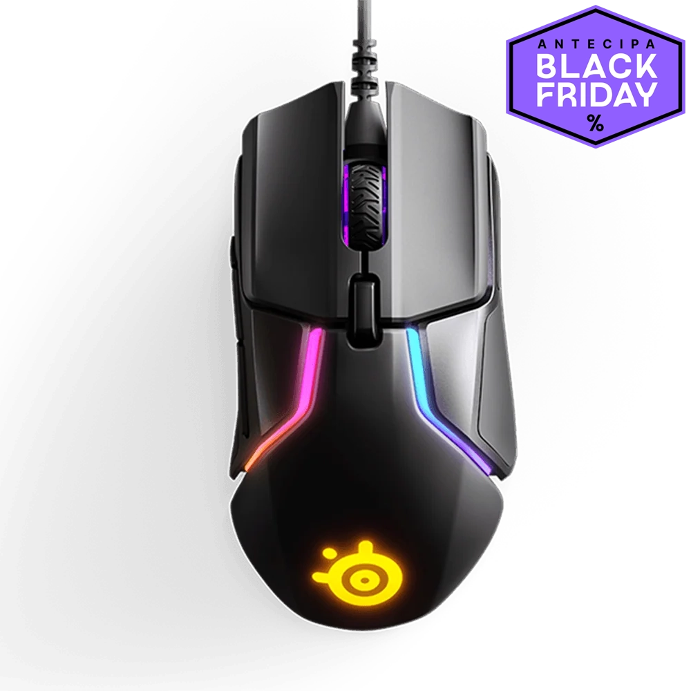 Mouse Gamer Steelseries Rival 600, RGB, 7 Botões, 12000DPI - 62446