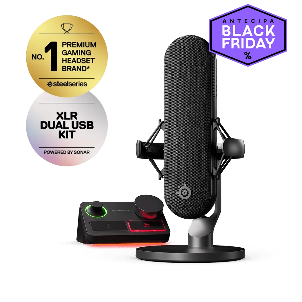 Microfone Alias Pro Condensador Steelseries Alias Pro 61596