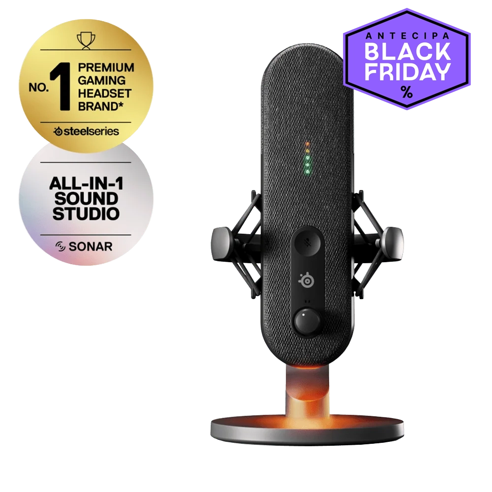 Microfone Alias Condensador Steelseries USB-C 61601