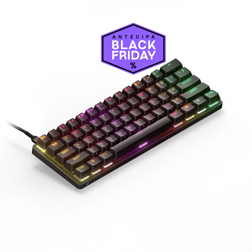 Teclado Apex 9 Mini Mecânico OptiPoint Optical Switches 60% - 64837