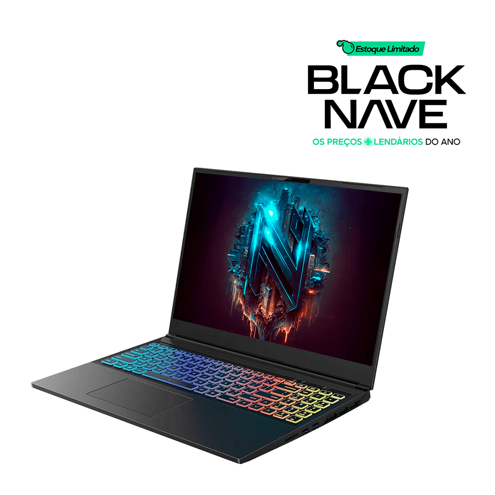 Notebook Gamer NAVE Estelar i7-14700HX RTX 4060 GM6IX0X