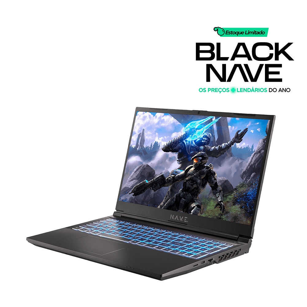Notebook Gamer NAVE Lunar i5-14500HX RTX 4050 NP50SNC