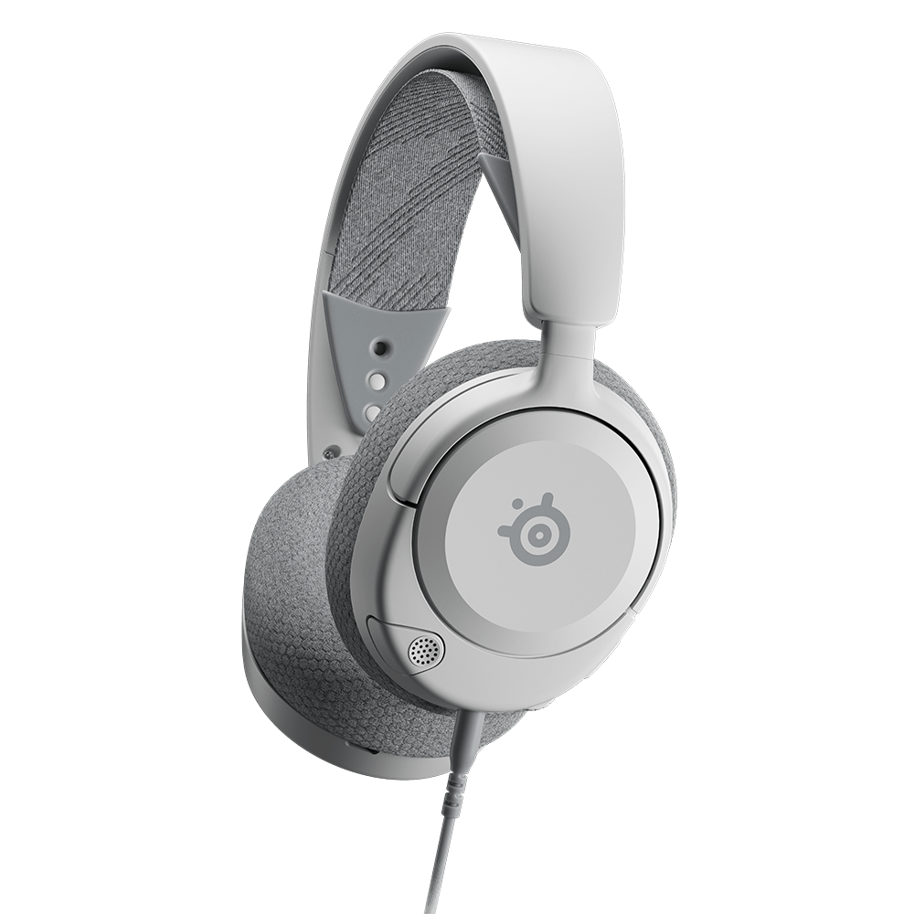 Headset Steelseries Arctis Nova 1  Branco - PC, Mac, PS4, PS5, Xbox, Switch e Dispositivos Móveis - Fone - 61607