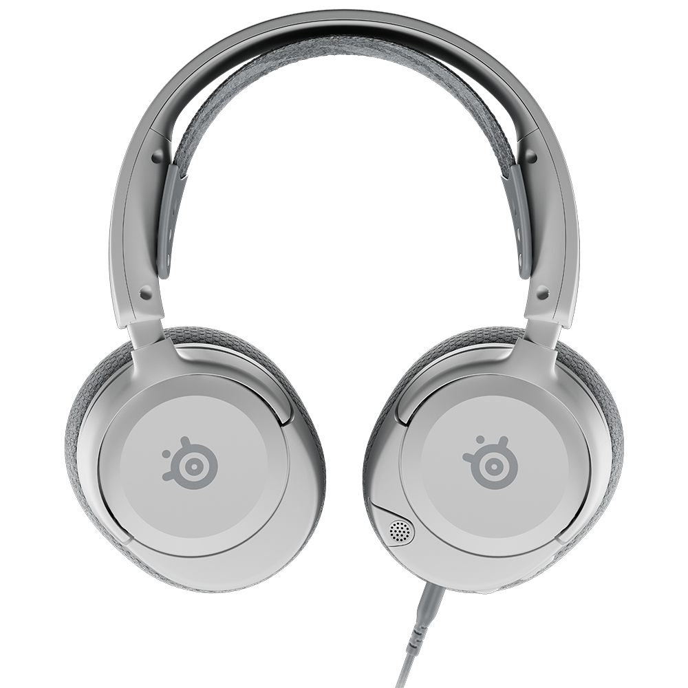 Headset Steelseries Arctis Nova 1  Branco - PC, Mac, PS4, PS5, Xbox, Switch e Dispositivos Móveis - Fone - 61607