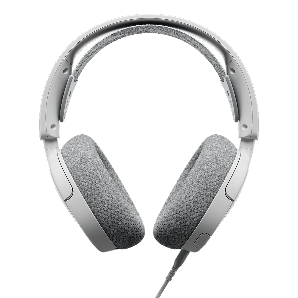 Headset Steelseries Arctis Nova 1  Branco - PC, Mac, PS4, PS5, Xbox, Switch e Dispositivos Móveis - Fone - 61607
