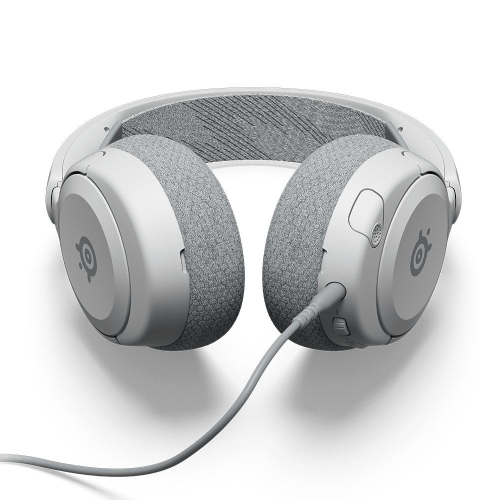 Headset Steelseries Arctis Nova 1  Branco - PC, Mac, PS4, PS5, Xbox, Switch e Dispositivos Móveis - Fone - 61607
