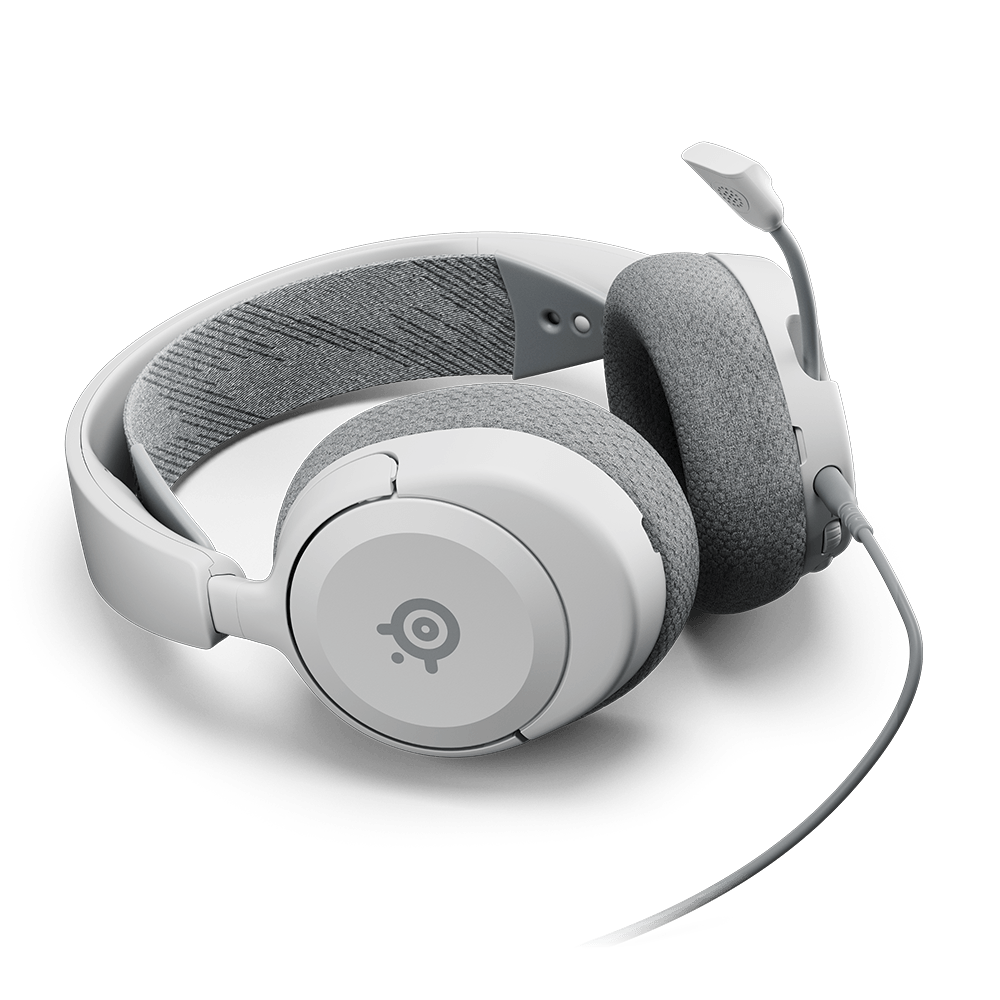 Headset Steelseries Arctis Nova 1  Branco - PC, Mac, PS4, PS5, Xbox, Switch e Dispositivos Móveis - Fone - 61607