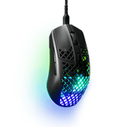 Mouse Gamer Steelseries Aerox 3, RGB, 8.500 CPI, USB-C, Preto - 62611