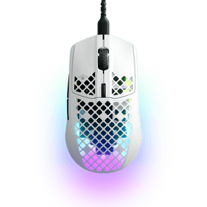 Mouse Gamer Steelseries Aerox 3, RGB, 8.500 DPI, USB-C, Branco - 62603