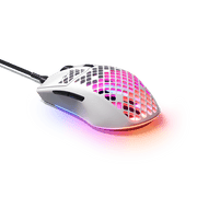 Mouse Gamer Steelseries Aerox 3, RGB, 8.500 DPI, USB-C, Branco - 62603