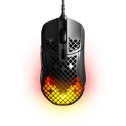Mouse Gamer Steelseries Aerox 5, RGB, 18.000 DPI, USB-C, Preto - 62401