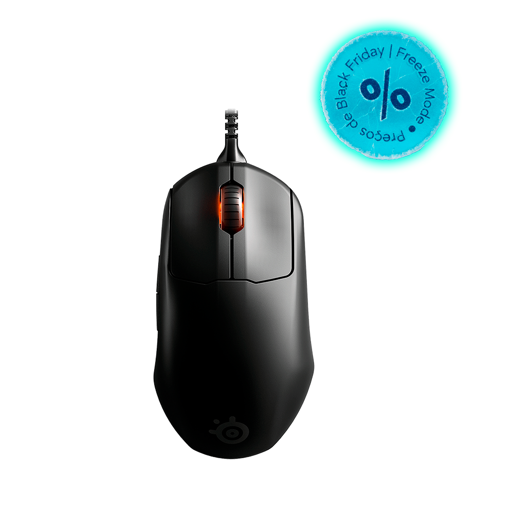 Mouse Gamer Steelseries Prime, Switch Prestige OM, Óptico, Preto - 62533