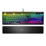 Teclado Mecânico Gamer Steelseries Apex 7, Switch Red, US, Anti-Ghosting, Preto - 64636