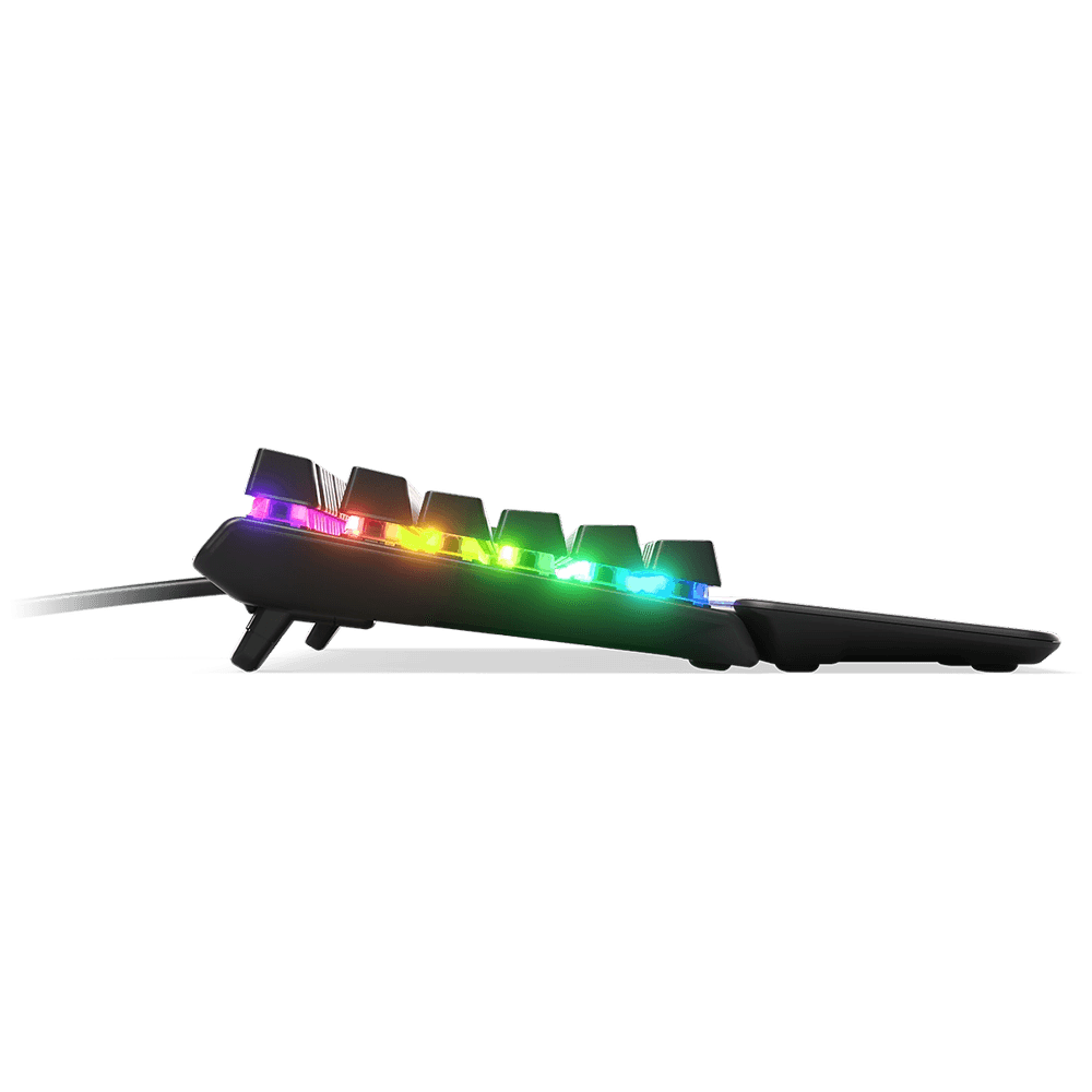 Teclado Mecânico Gamer Steelseries Apex 7, Switch Red, US, Anti-Ghosting, Preto - 64636