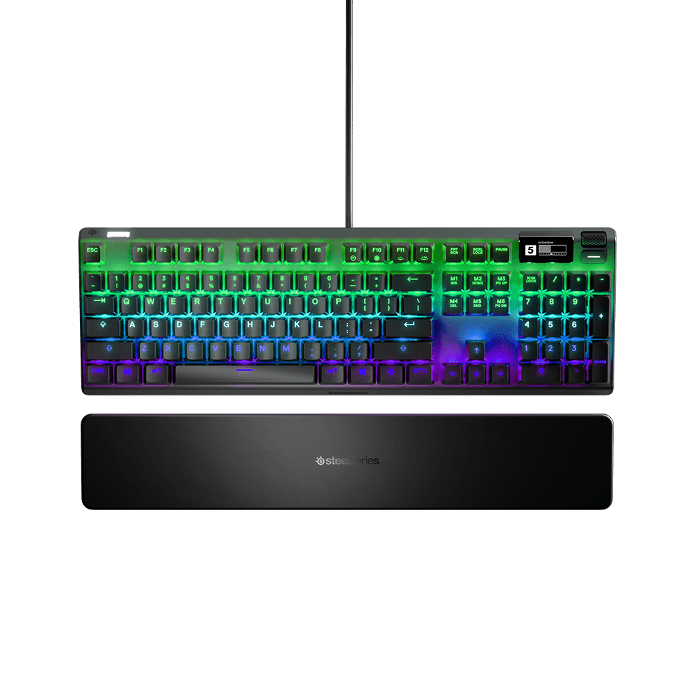 Teclado Mecânico Gamer Steelseries Apex PRO, RGB, Switch OmniPoint, US - 64626