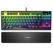 Teclado Mecânico Gamer Steelseries Apex 7, TKL, RGB, Switch Red, Anti-ghosting, US, Preto - 64646