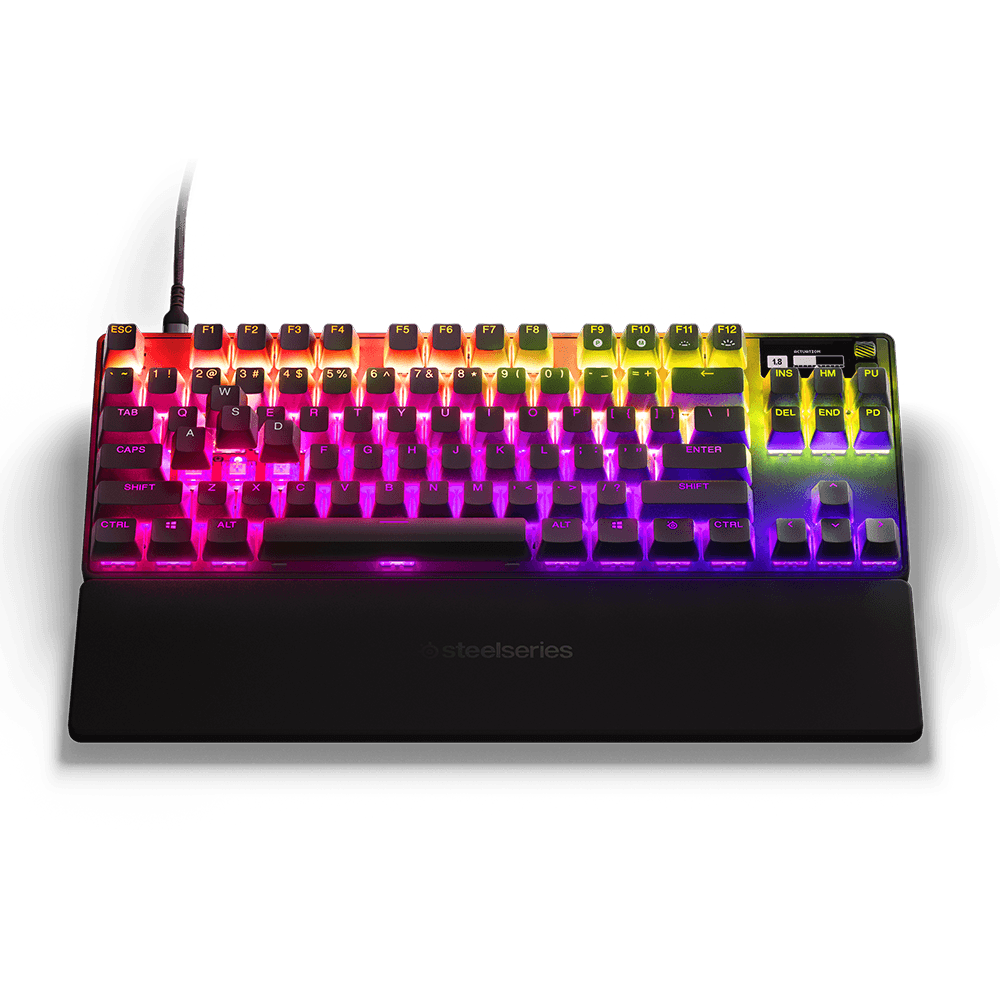 Teclado Mecânico Gamer Steelseries Apex PRO TKL, RGB, Switch OmniPoint, US - 64856